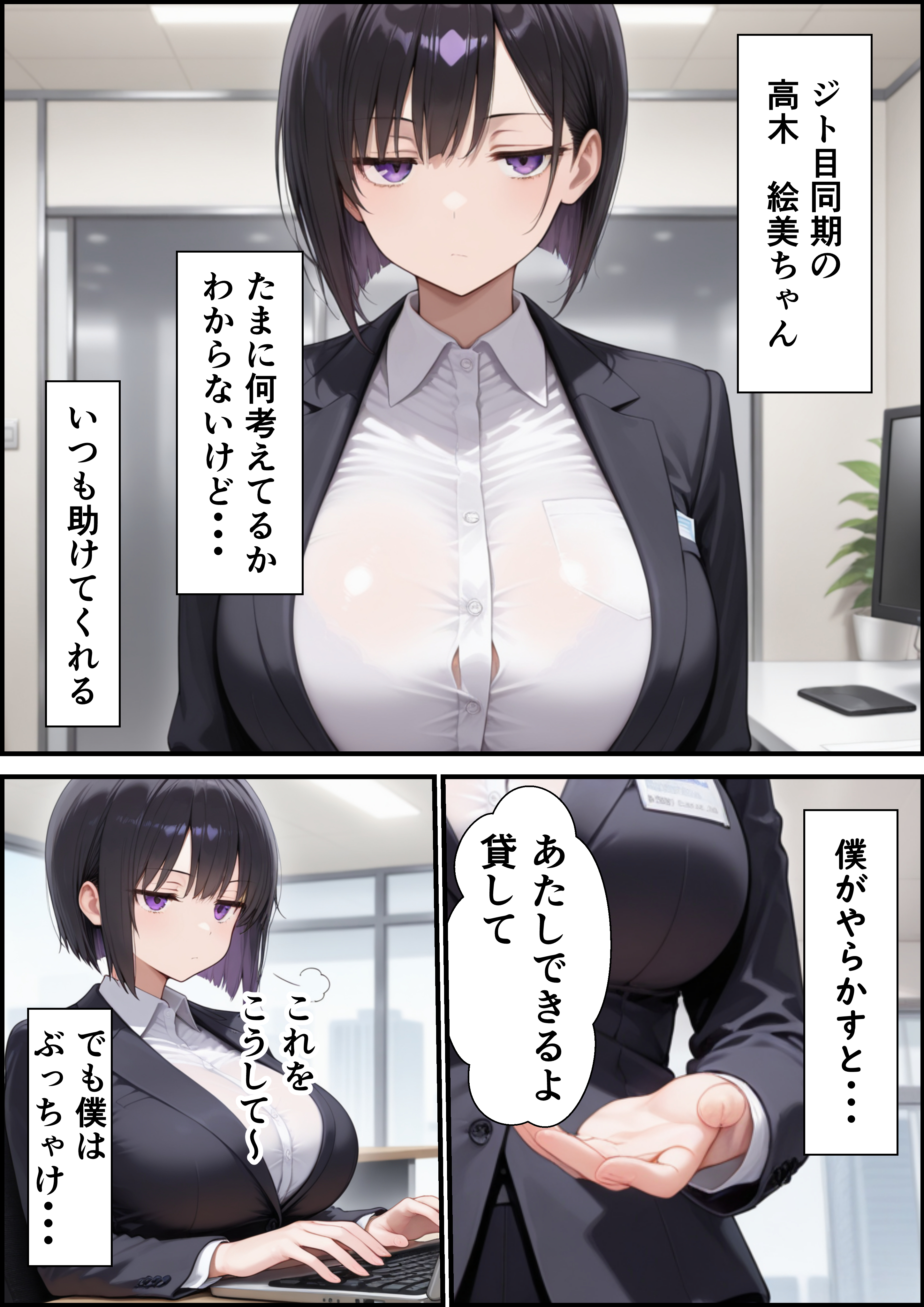 同期のジト目OLに媚薬スプレー使って生ハメSEXメス堕ちさせた話 無料立ち読み23