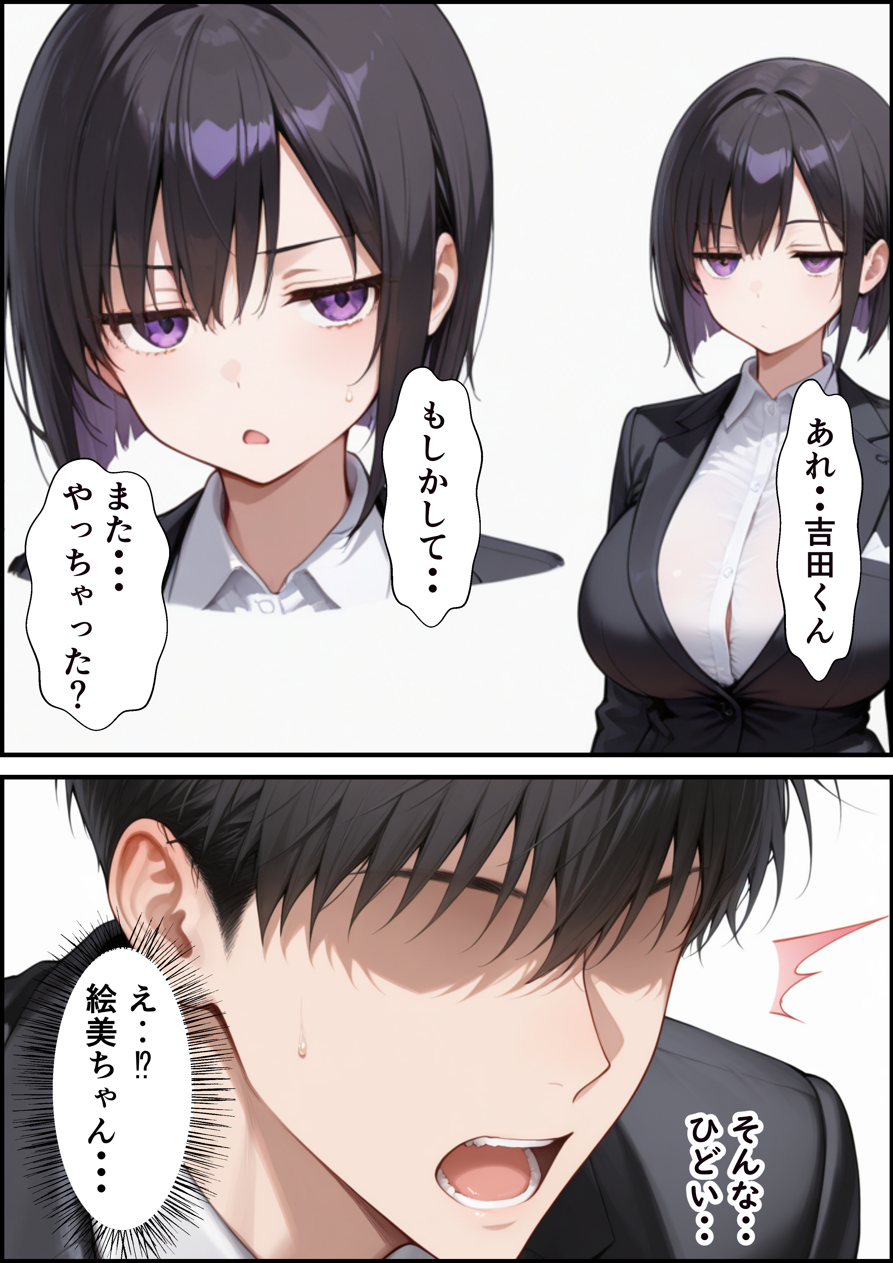 同期のジト目OLに媚薬スプレー使って生ハメSEXメス堕ちさせた話 無料立ち読み30