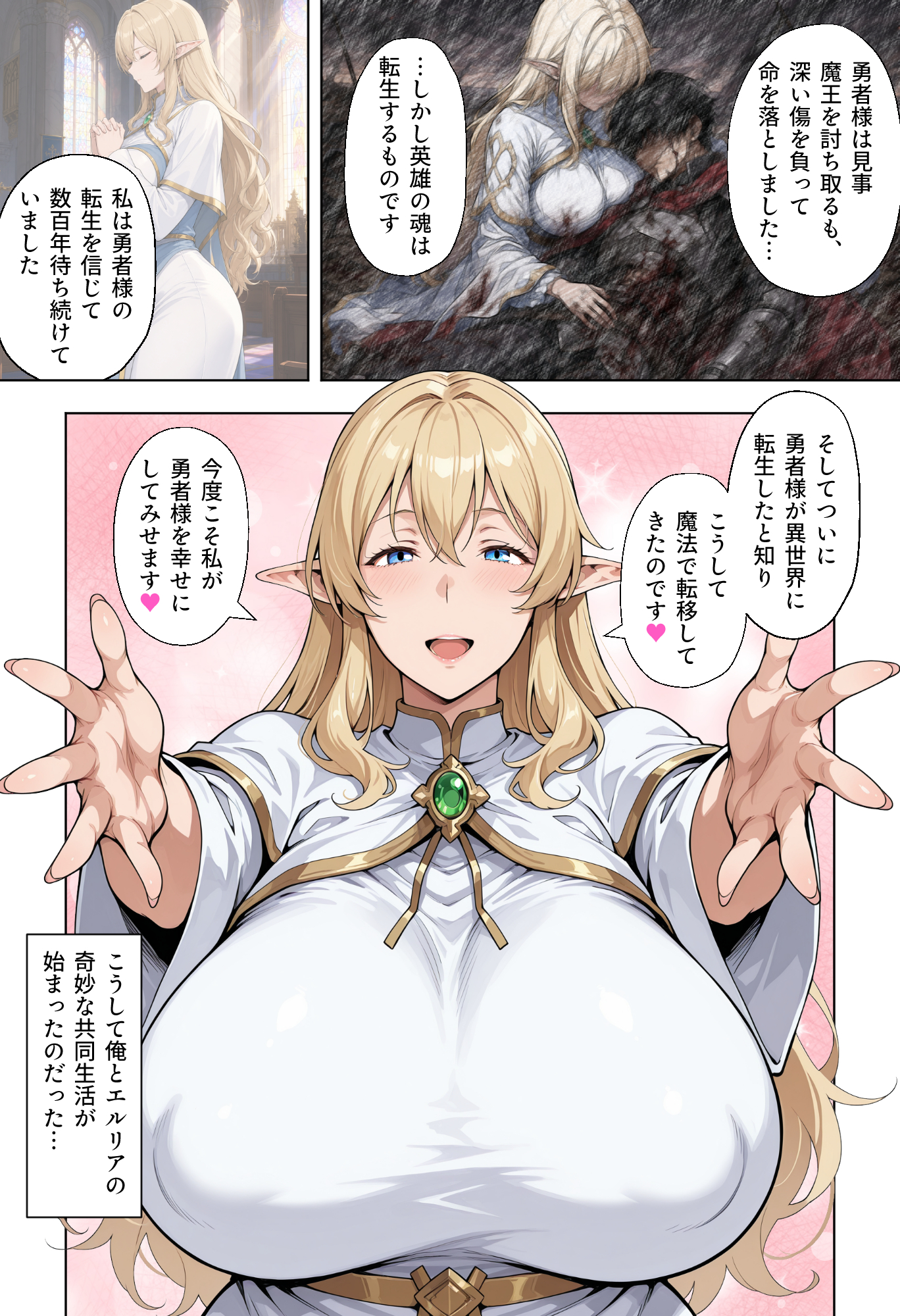 前世の嫁は爆乳エルフママ〜限界社畜な俺が全肯定甘やかセックスで癒される話〜 無料立ち読み6