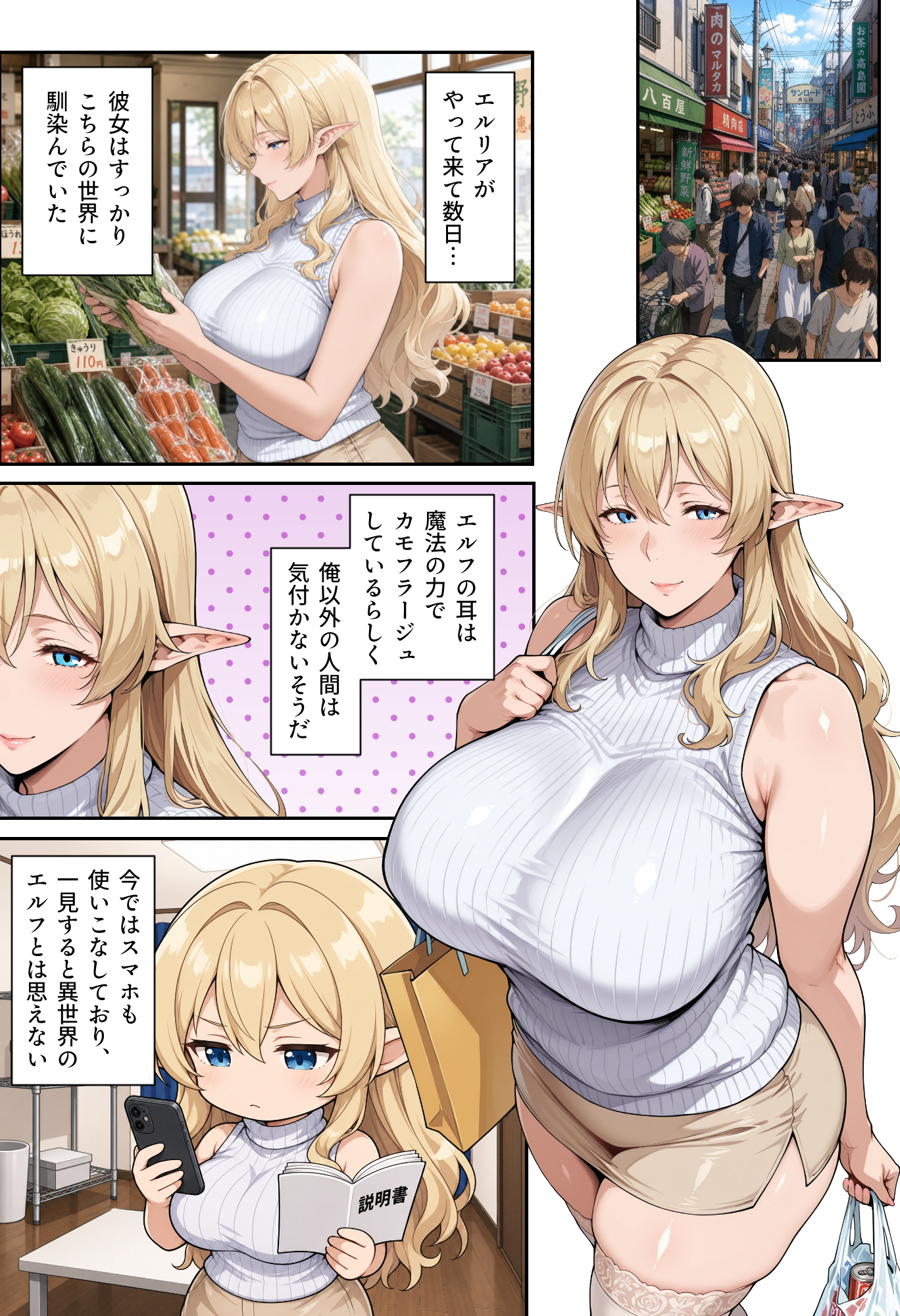 前世の嫁は爆乳エルフママ〜限界社畜な俺が全肯定甘やかセックスで癒される話〜 無料立ち読み7