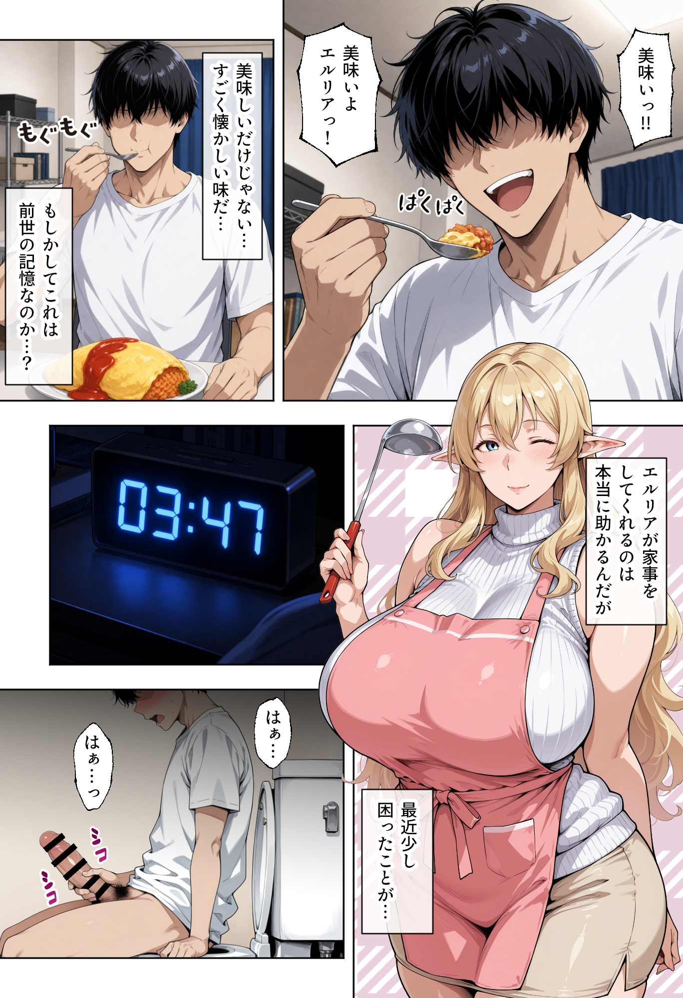 前世の嫁は爆乳エルフママ〜限界社畜な俺が全肯定甘やかセックスで癒される話〜 無料立ち読み8
