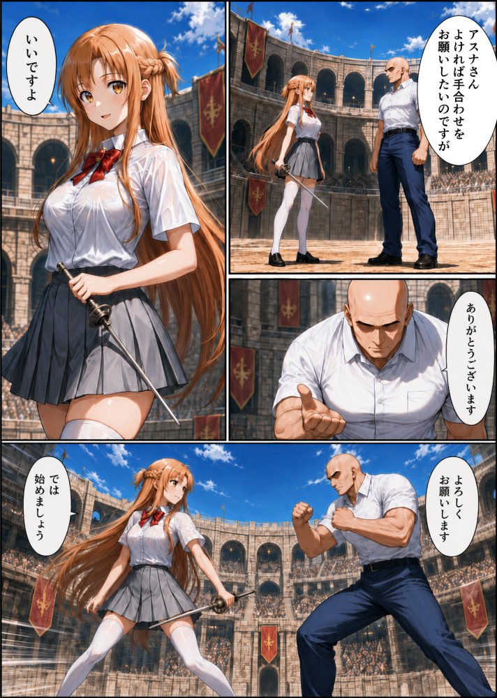 敗北して監禁されたア〇ナ 無料立ち読み11