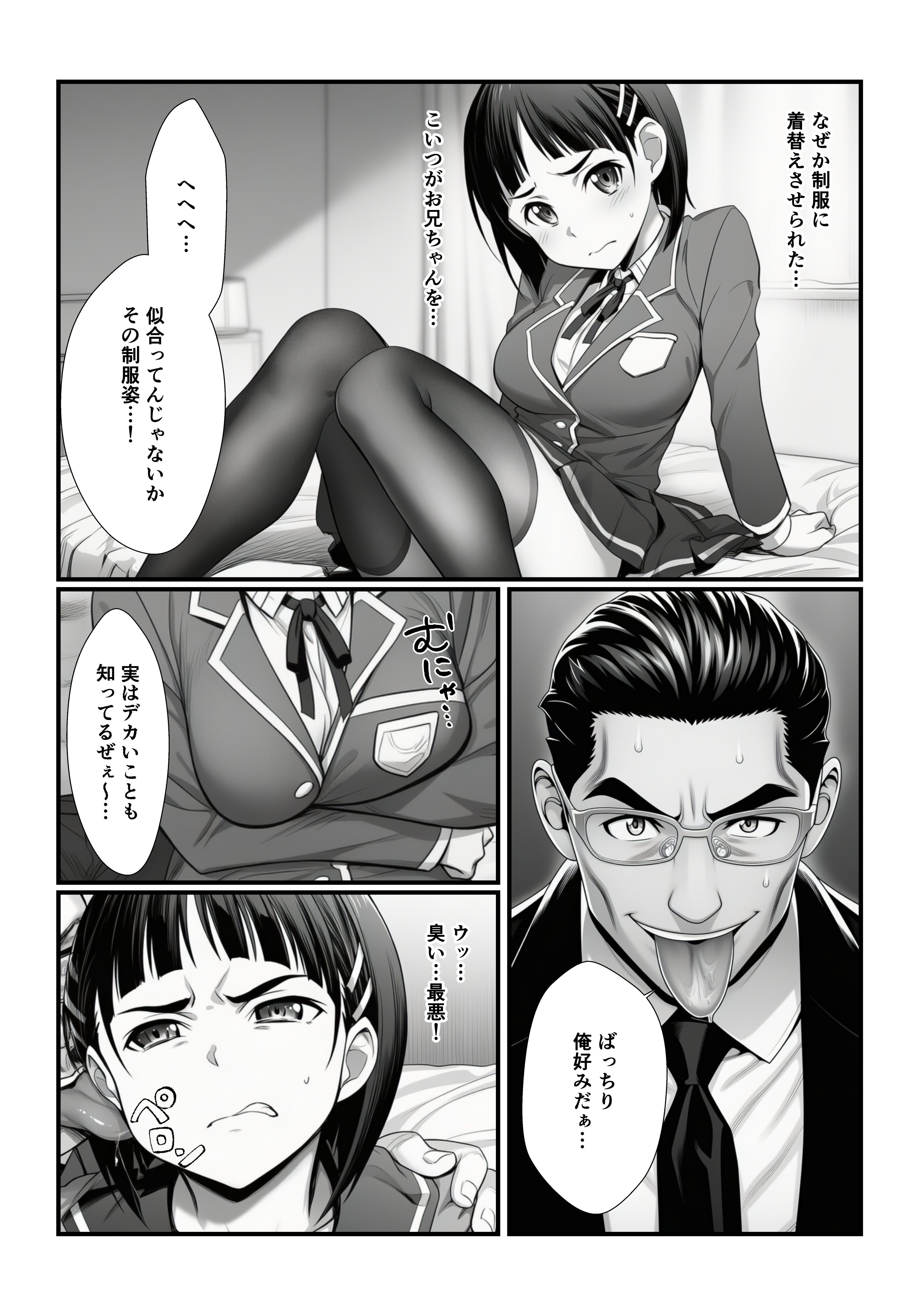 アスナ＆直葉孕ませNTR キリトを守る性奴●契約 無料立ち読み14