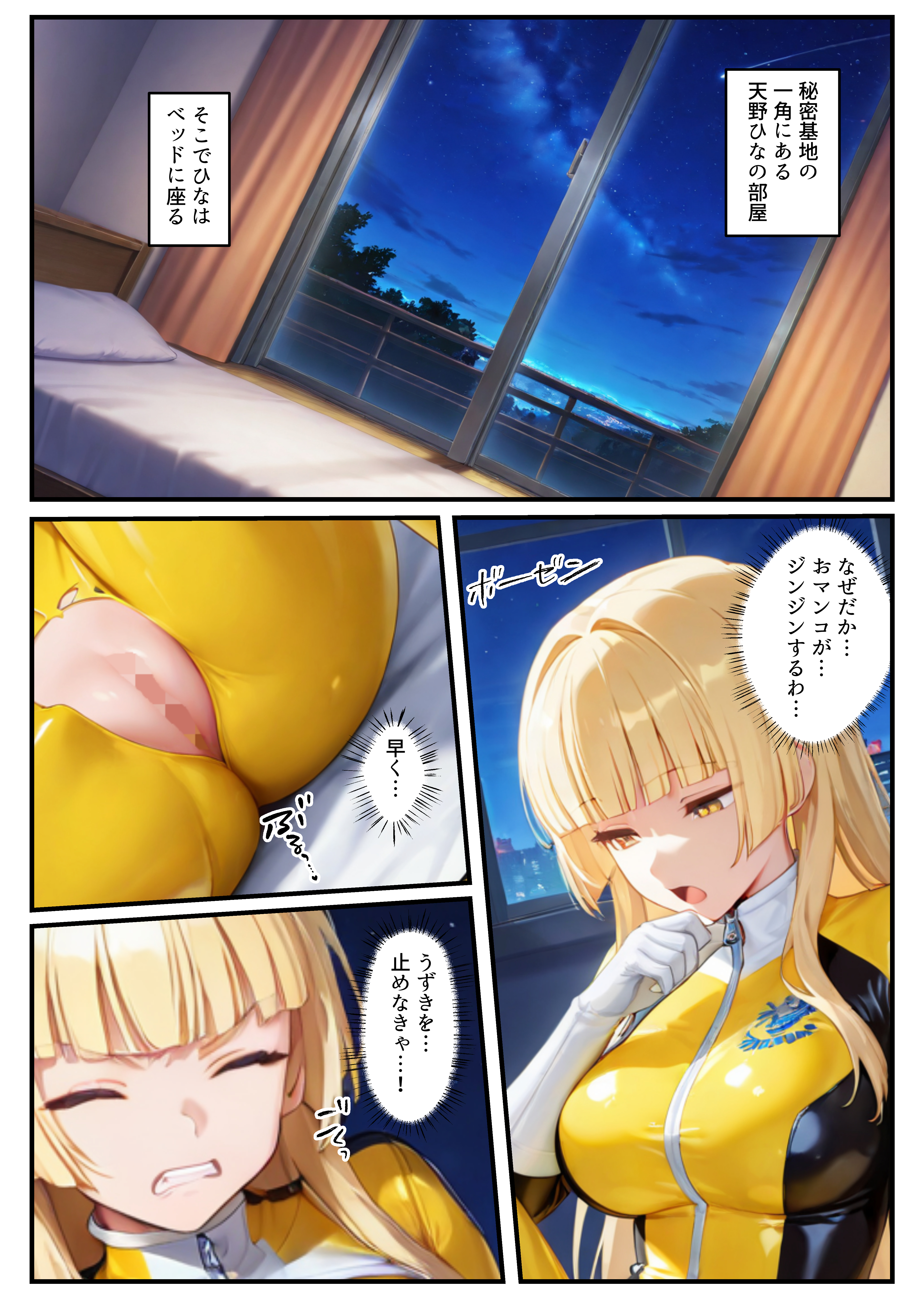 戦隊イエロー吸血鬼堕ち〜悪堕ちした変身ヒロインは牙と翼を身につける〜 無料立ち読み15