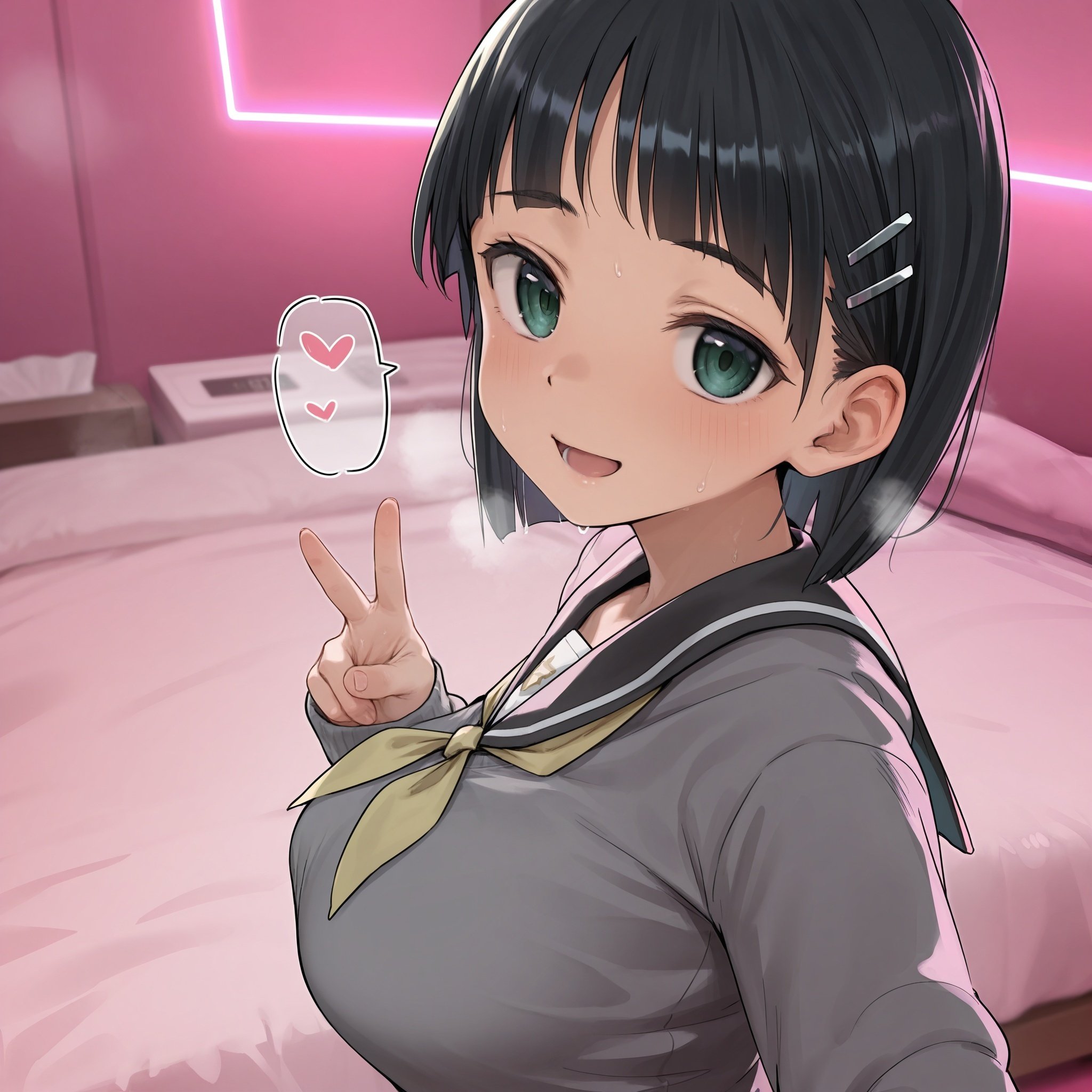 極上生中風俗〜時間無制限×いちゃラブ×濃密ご奉仕〜 -桐◯谷直葉- 無料立ち読み1