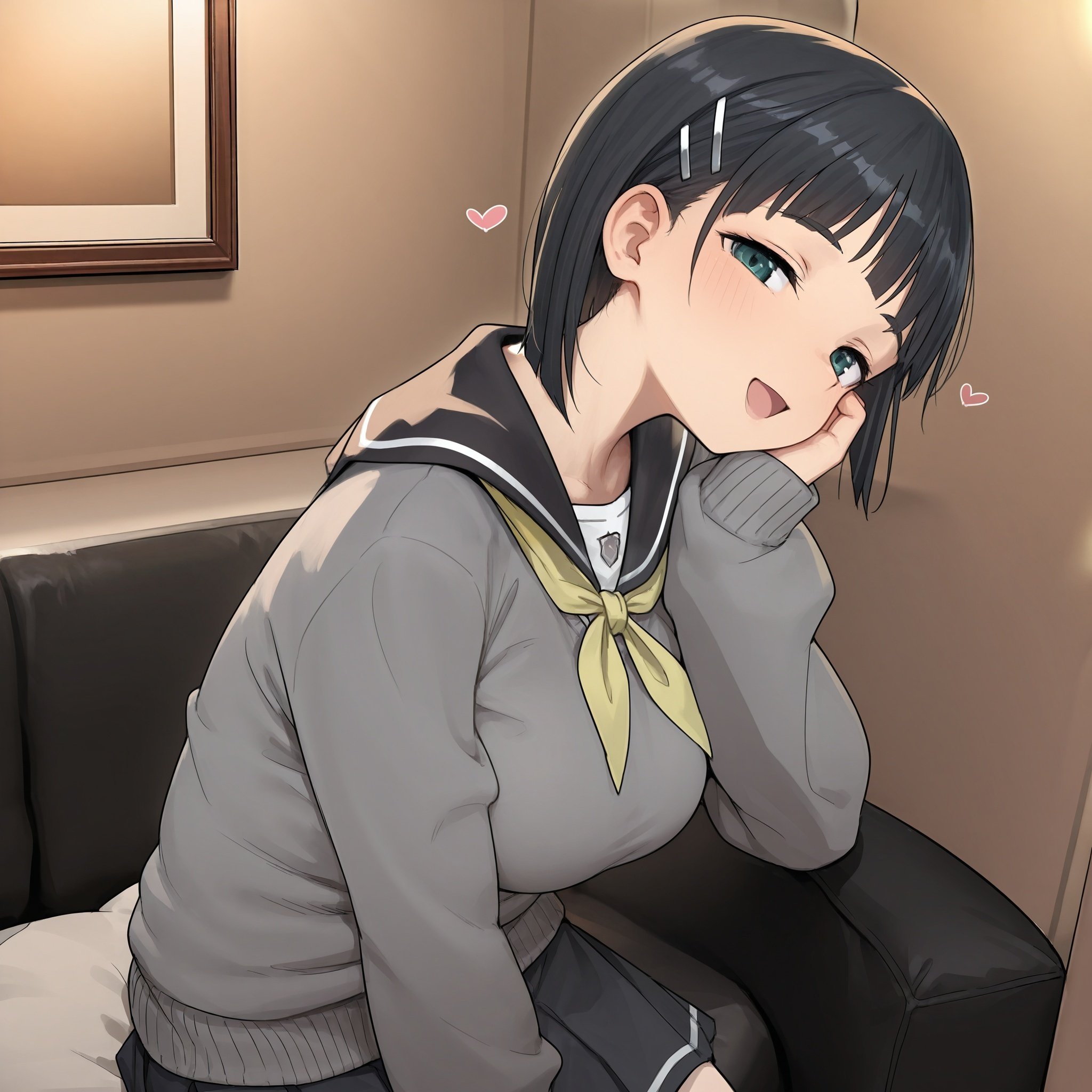 極上生中風俗〜時間無制限×いちゃラブ×濃密ご奉仕〜 -桐◯谷直葉- 無料立ち読み6